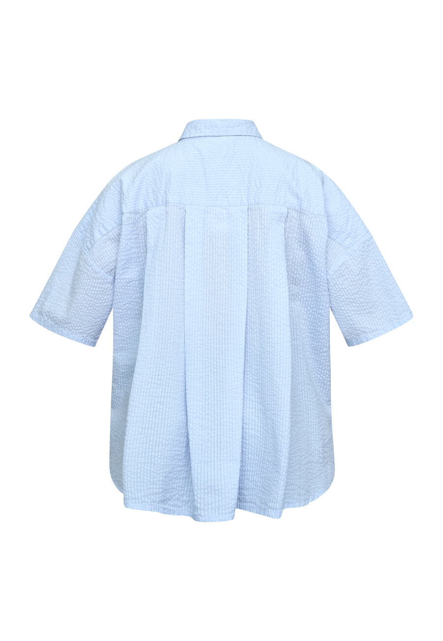 SP ELLA-N.SH12 - blue w. stripes