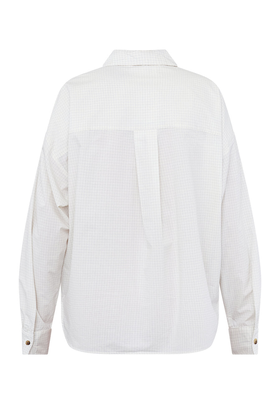 SP EMMU-SH Shirt - cream check