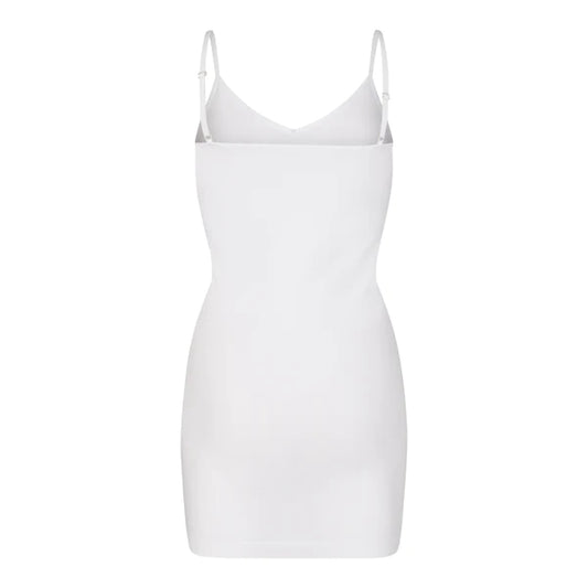 LB Ninna Slip Dress – hvid