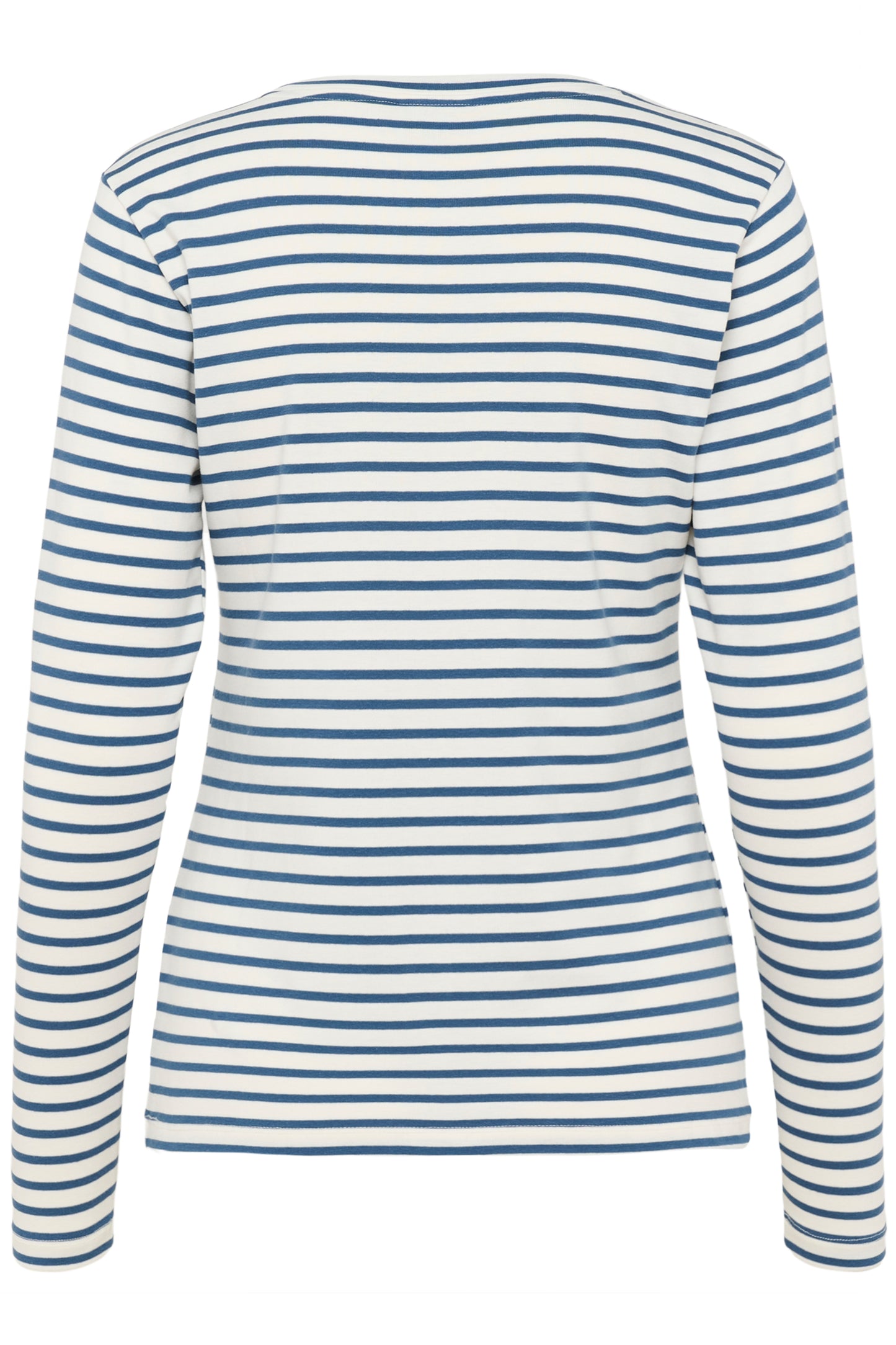 KA Liddy T-shirt - Berring sea blue/white