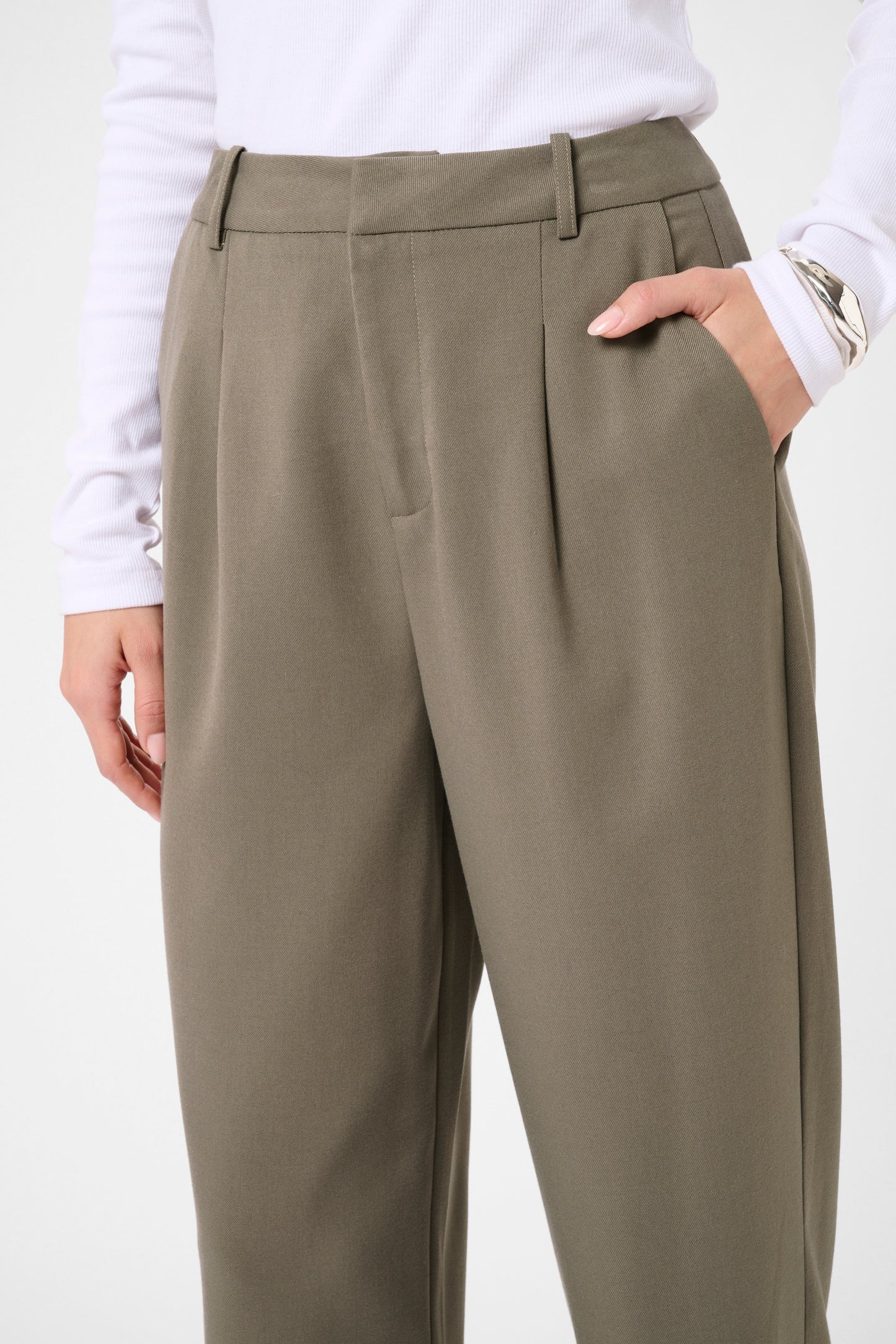 KA Merle 7/8 pants Suiting - Morel