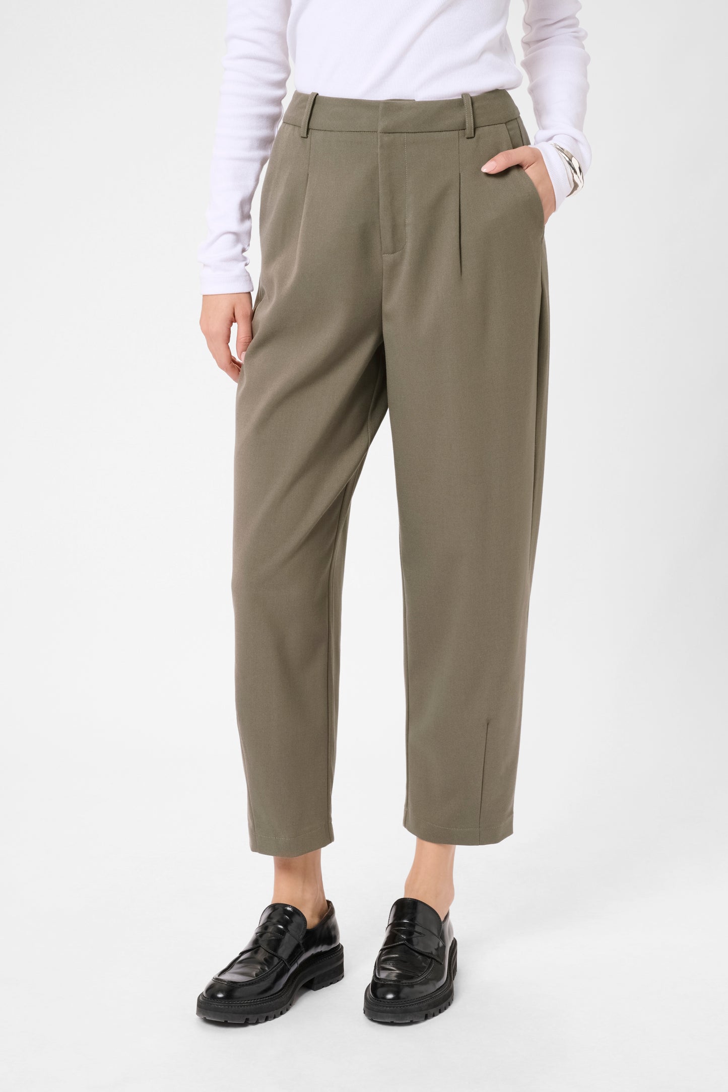 KA Merle 7/8 pants Suiting - Morel