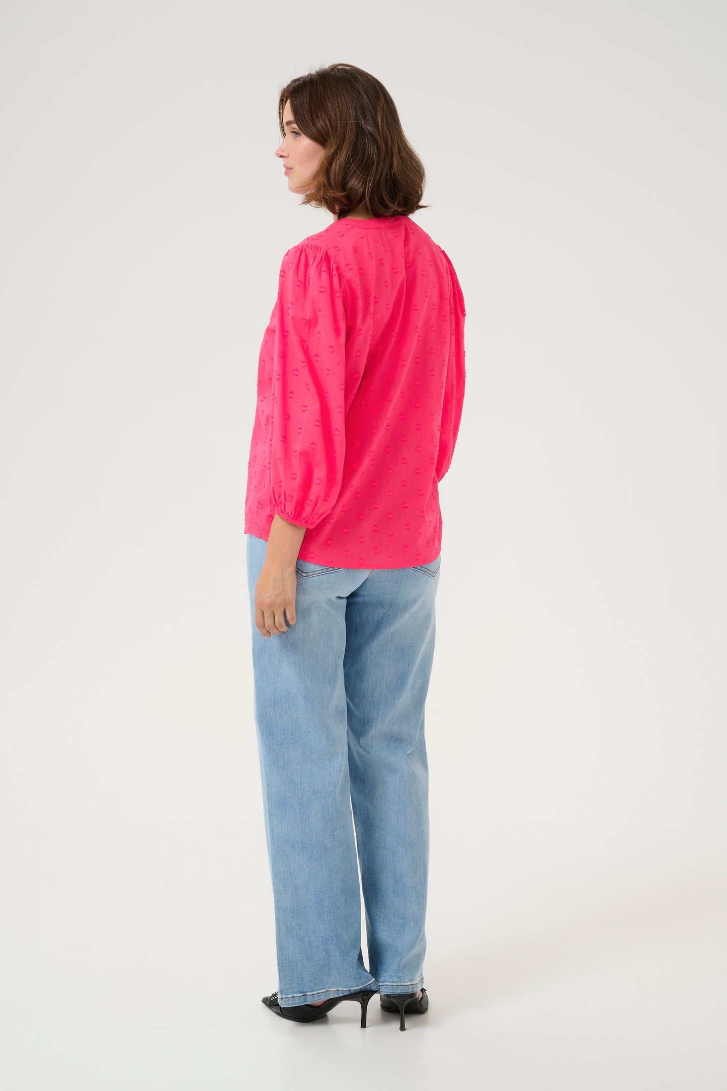 KA Jollia Blouse - Raspberry