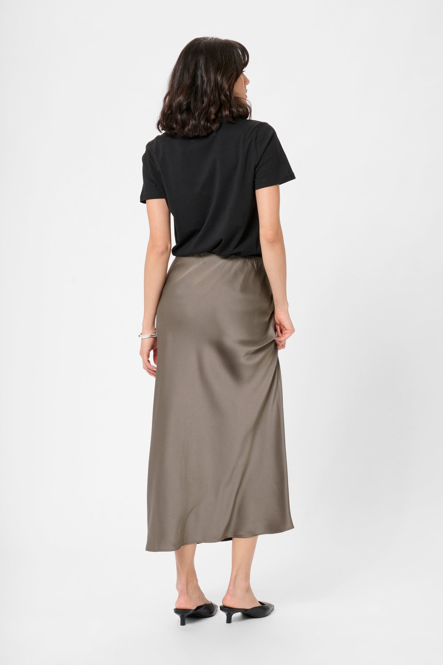 KA Lotte Skirt - Morel brun
