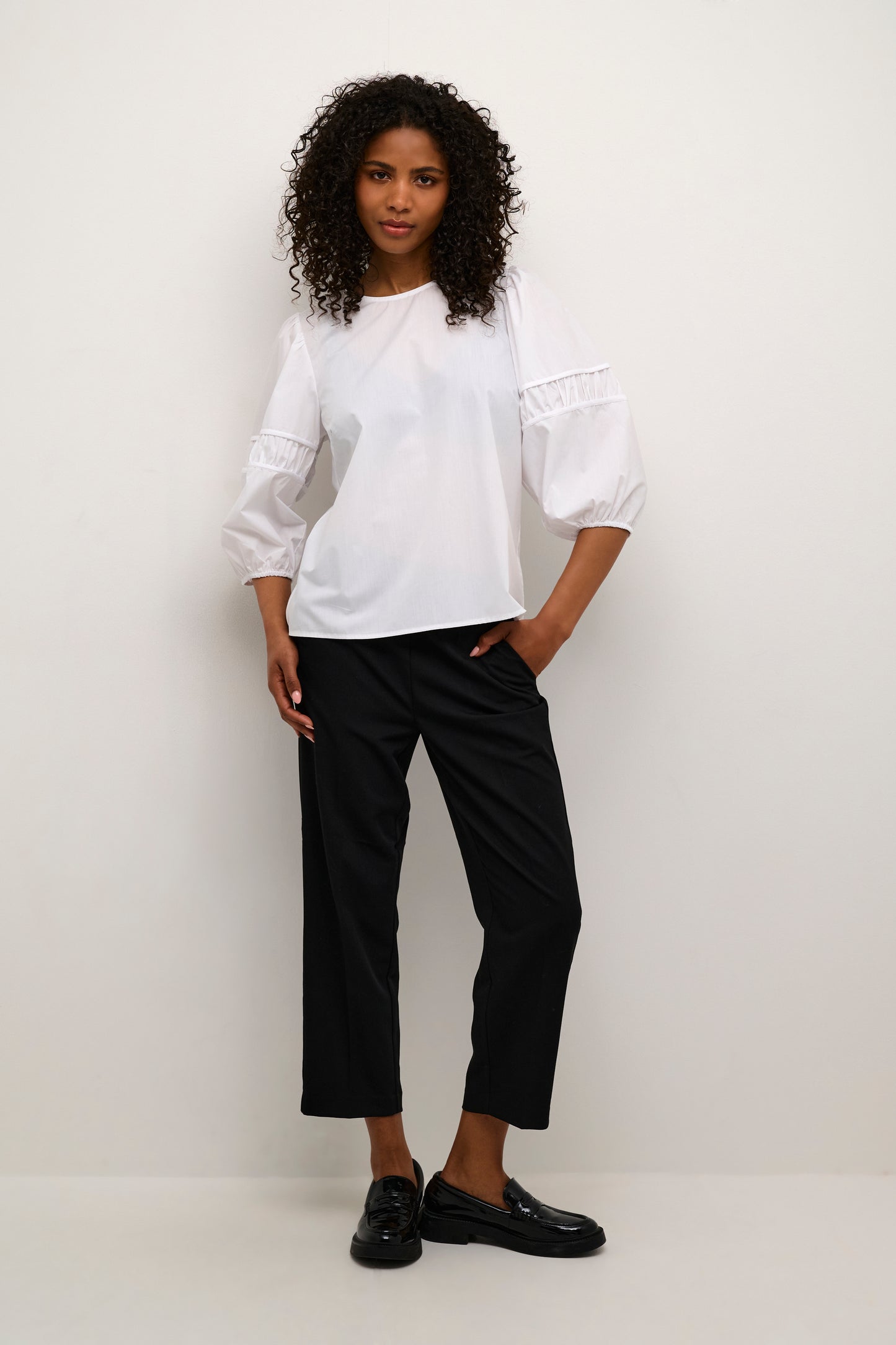 KA Emma Blouse - hvid