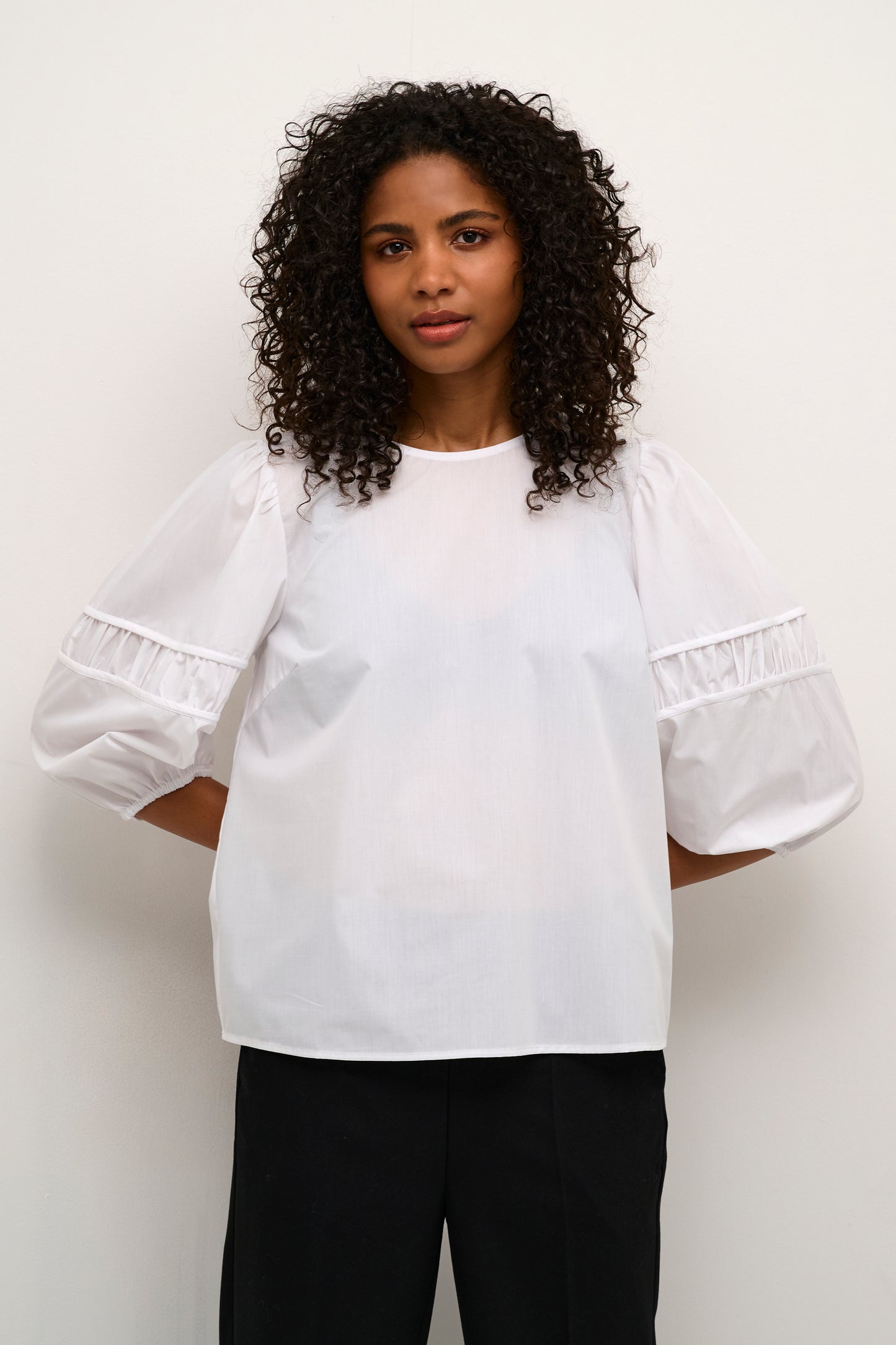 KA Emma Blouse - hvid