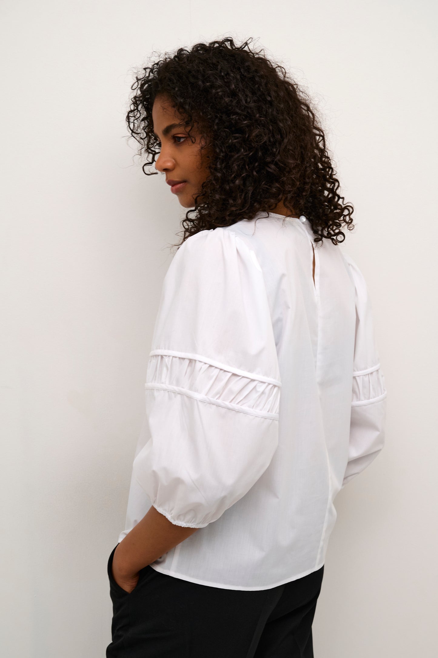 KA Emma Blouse - hvid