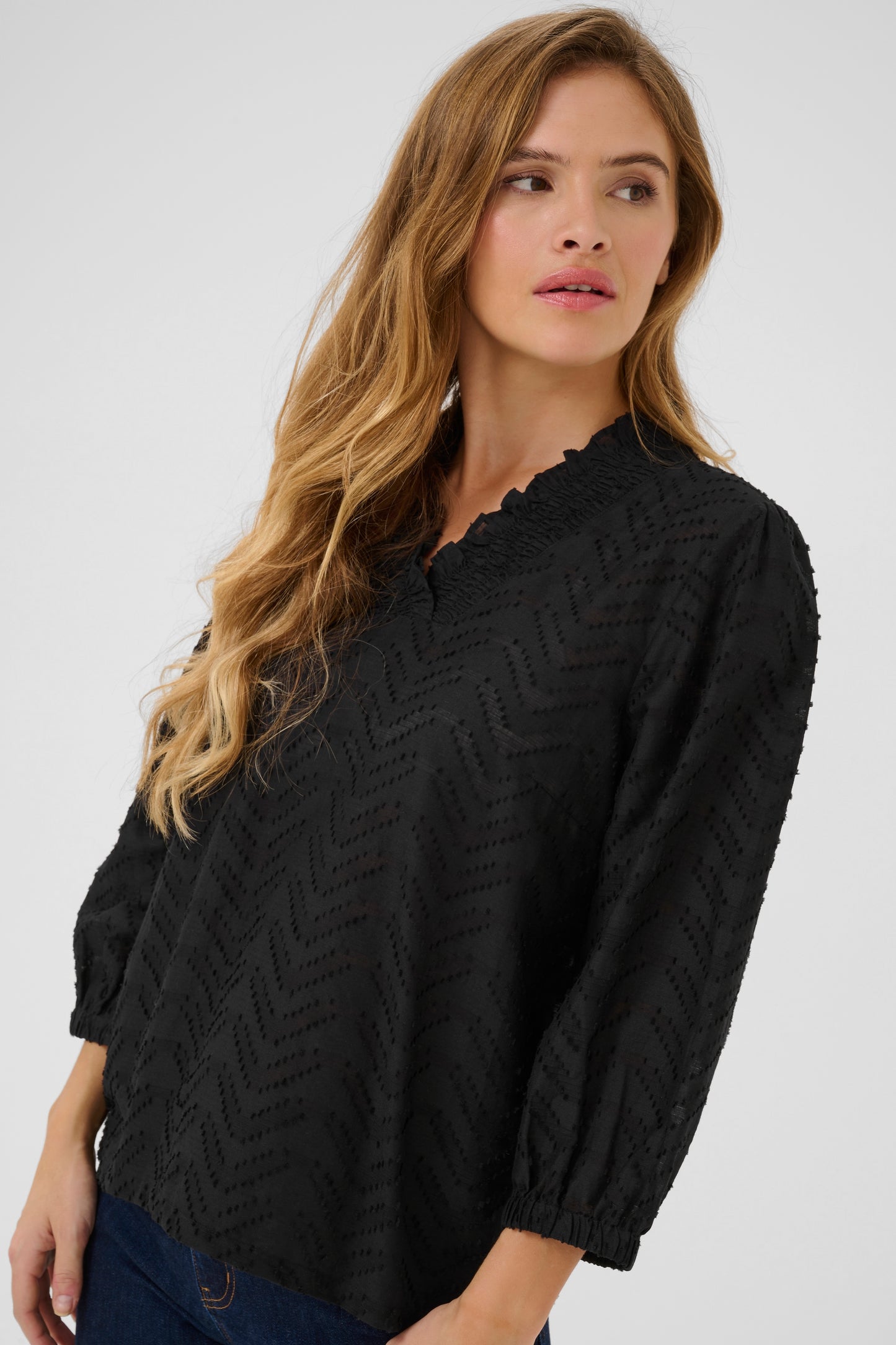 KA Victoria Blouse - black