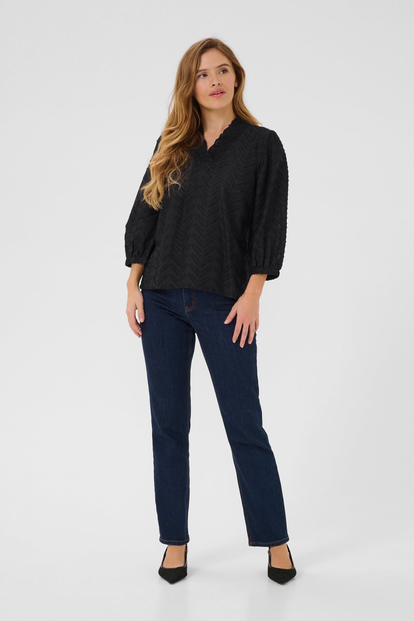KA Victoria Blouse - black