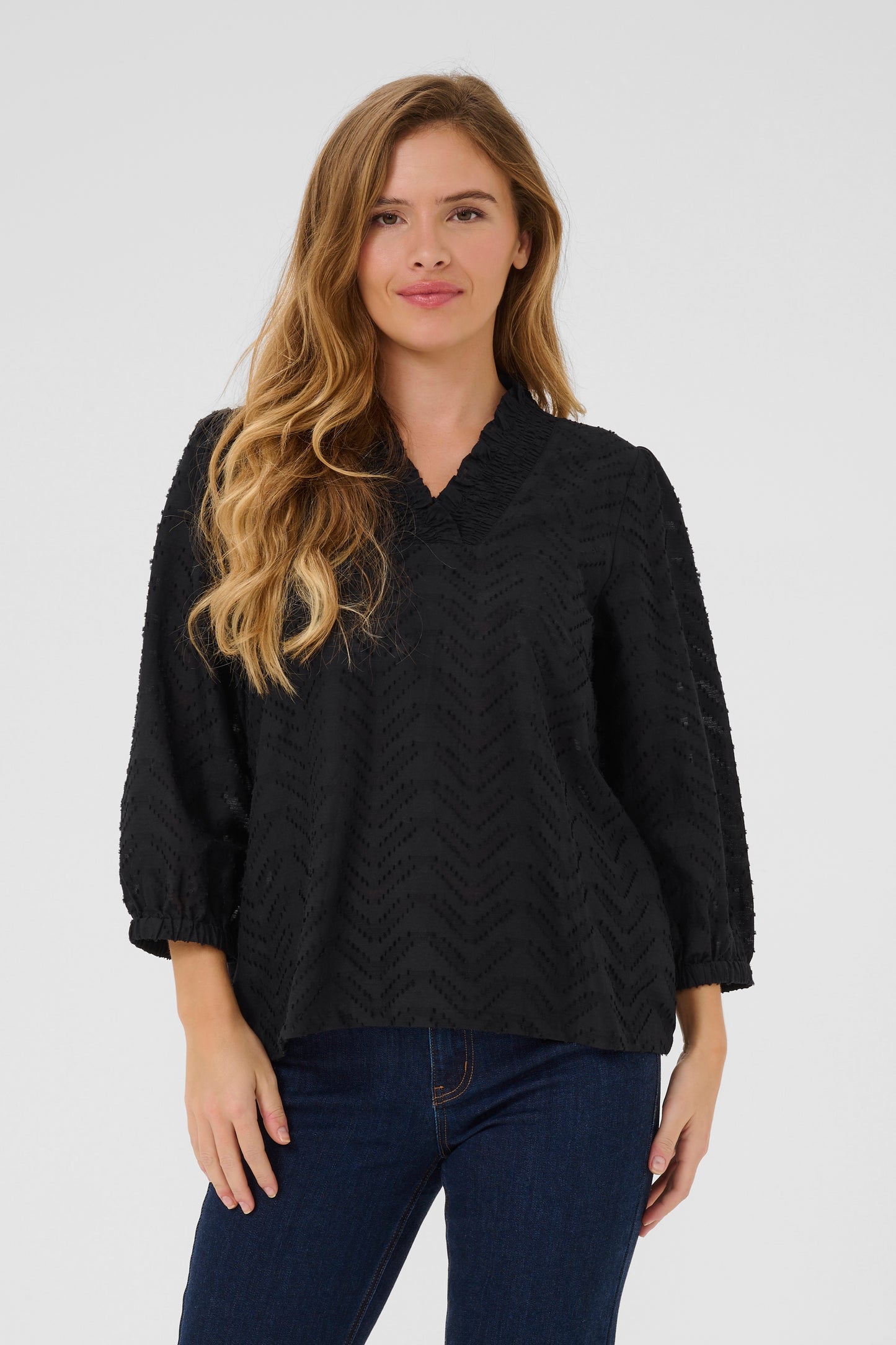 KA Victoria Blouse - black