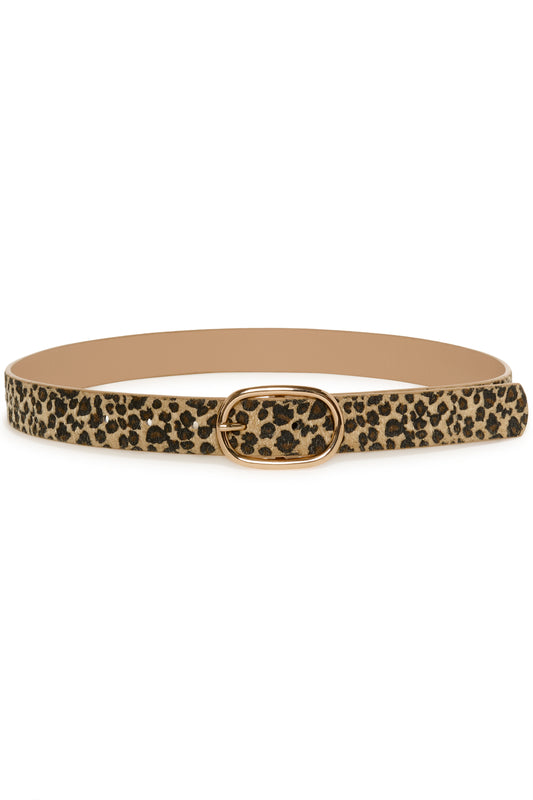 KA Dorota Belt - leopard with gold
