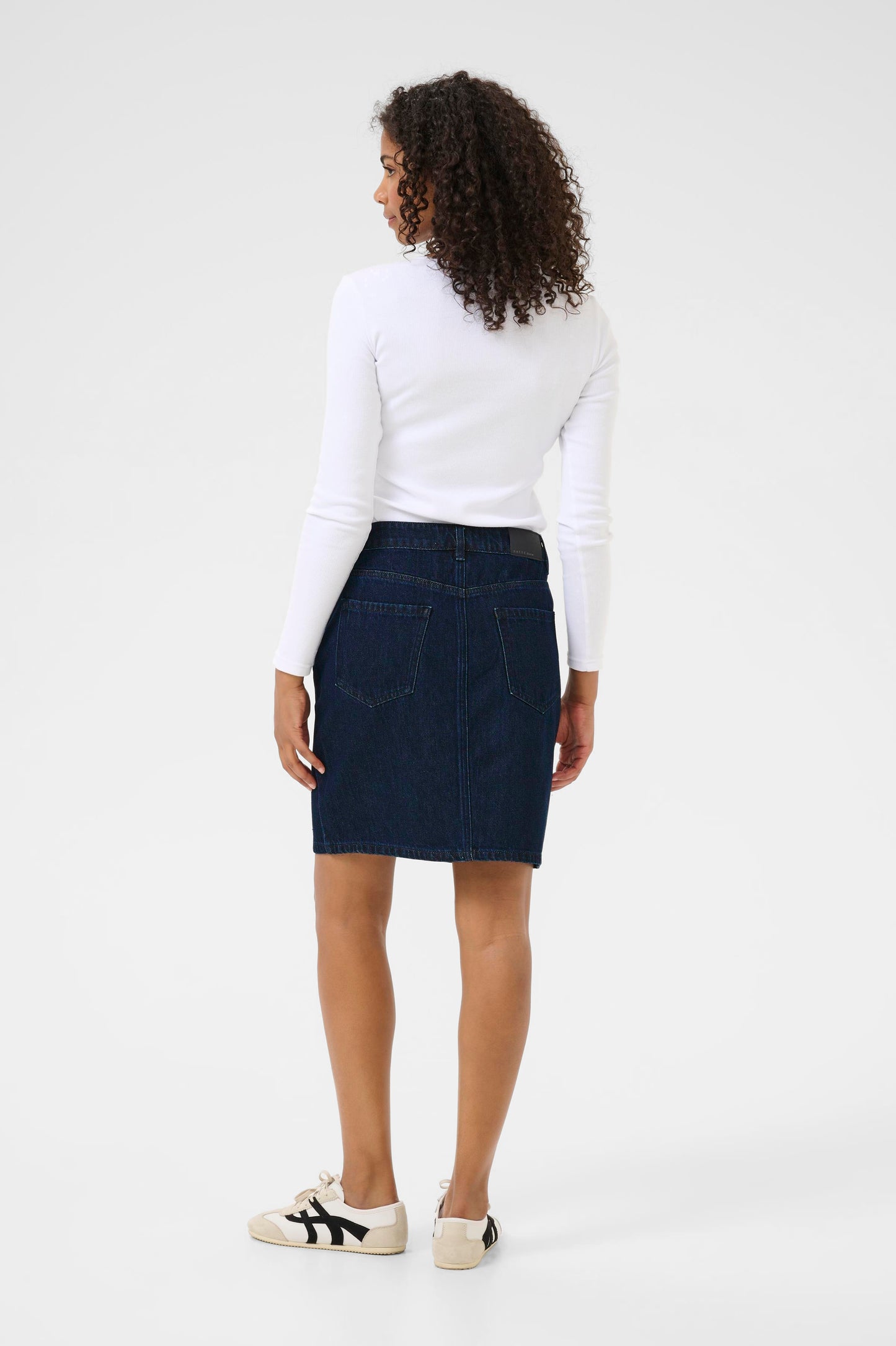 KA Elouise Denim Skirt - dark blue