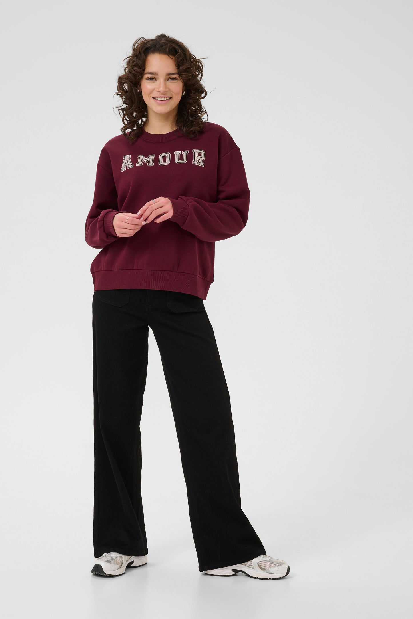 KA Elenora Sweatshirt - windsor wine