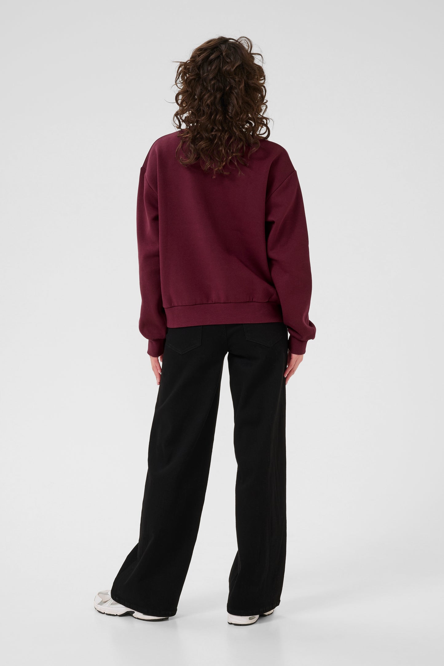 KA Elenora Sweatshirt - windsor wine