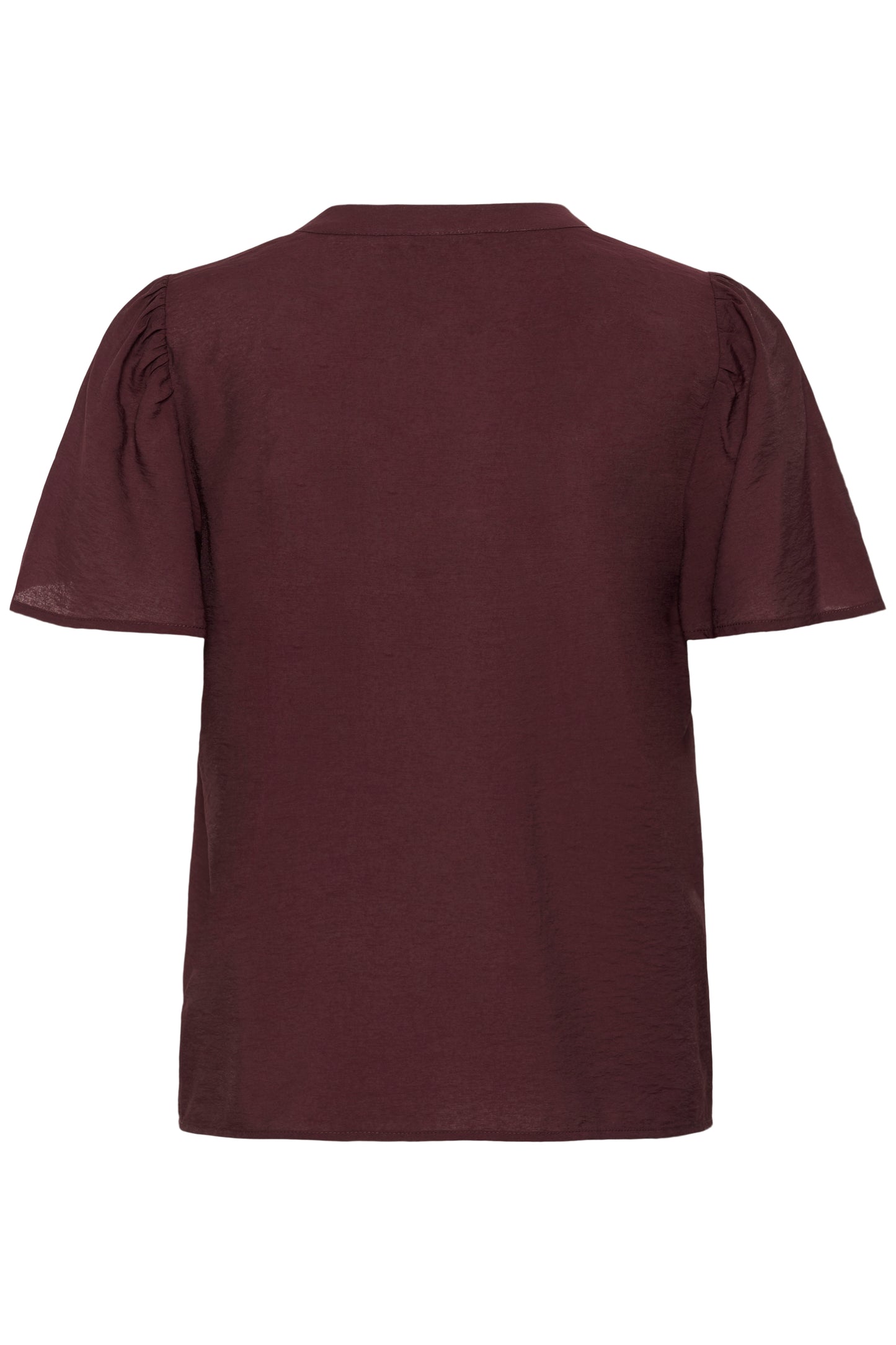 KA Nicole Blouse m/korte ærmer - fudge