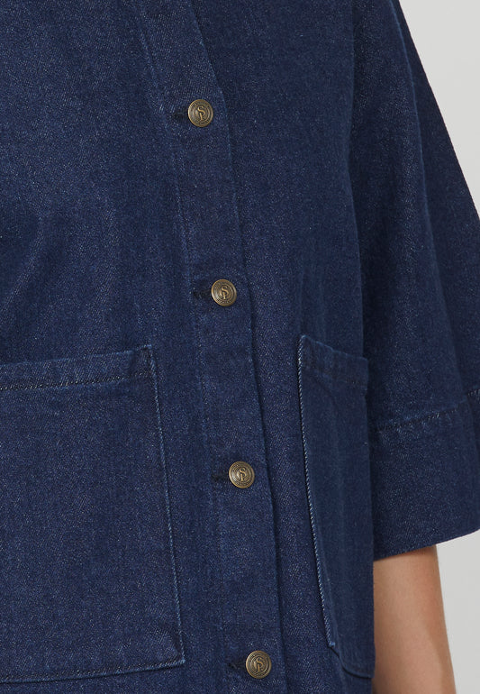 SP OLEA JA8 - unwashed blue denim