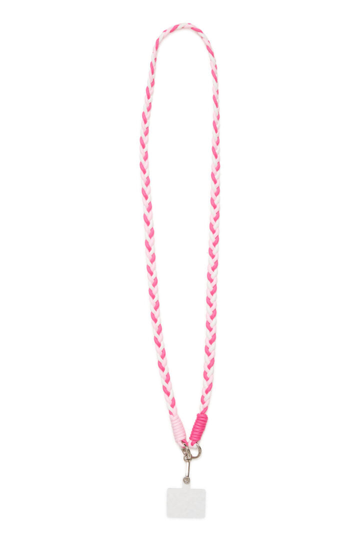 IC Phone strap - bright rose