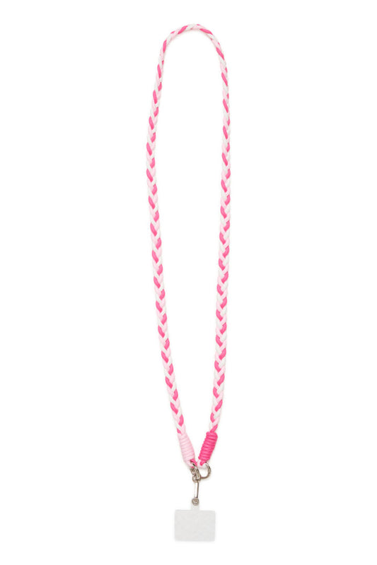 IC Phone strap - bright rose