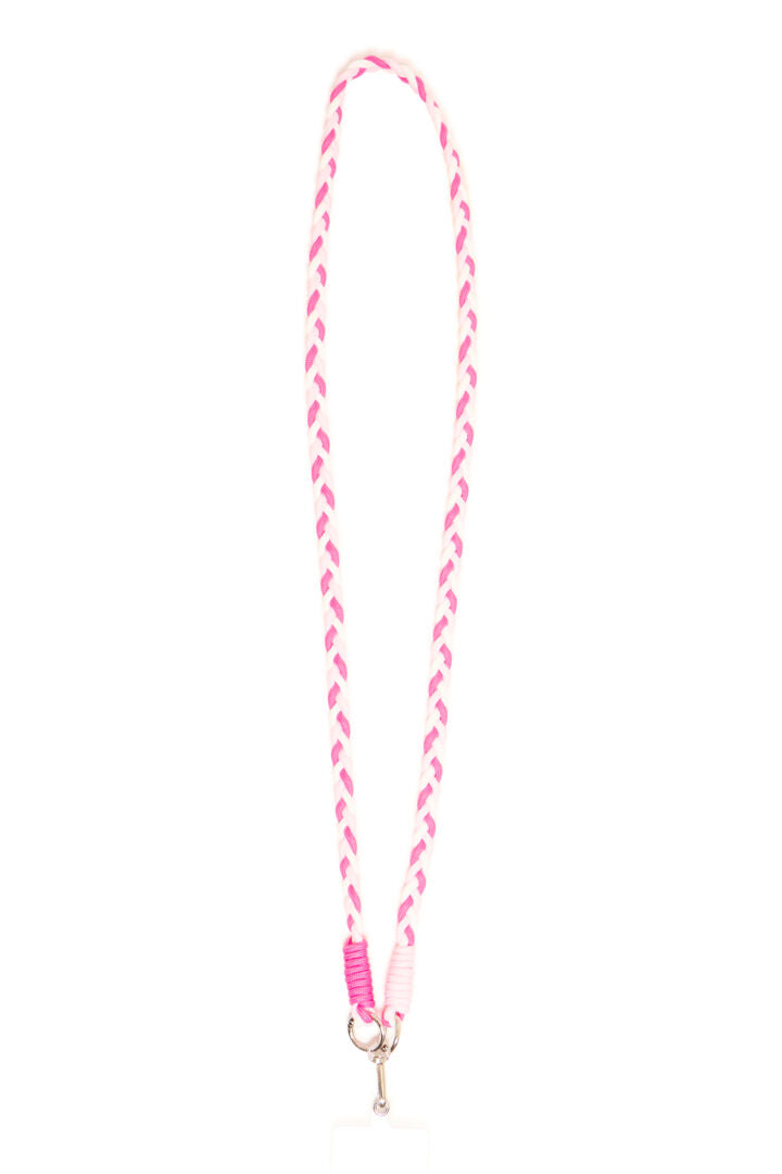 IC Phone strap - bright rose