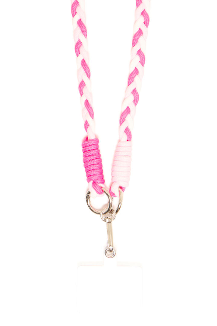 IC Phone strap - bright rose