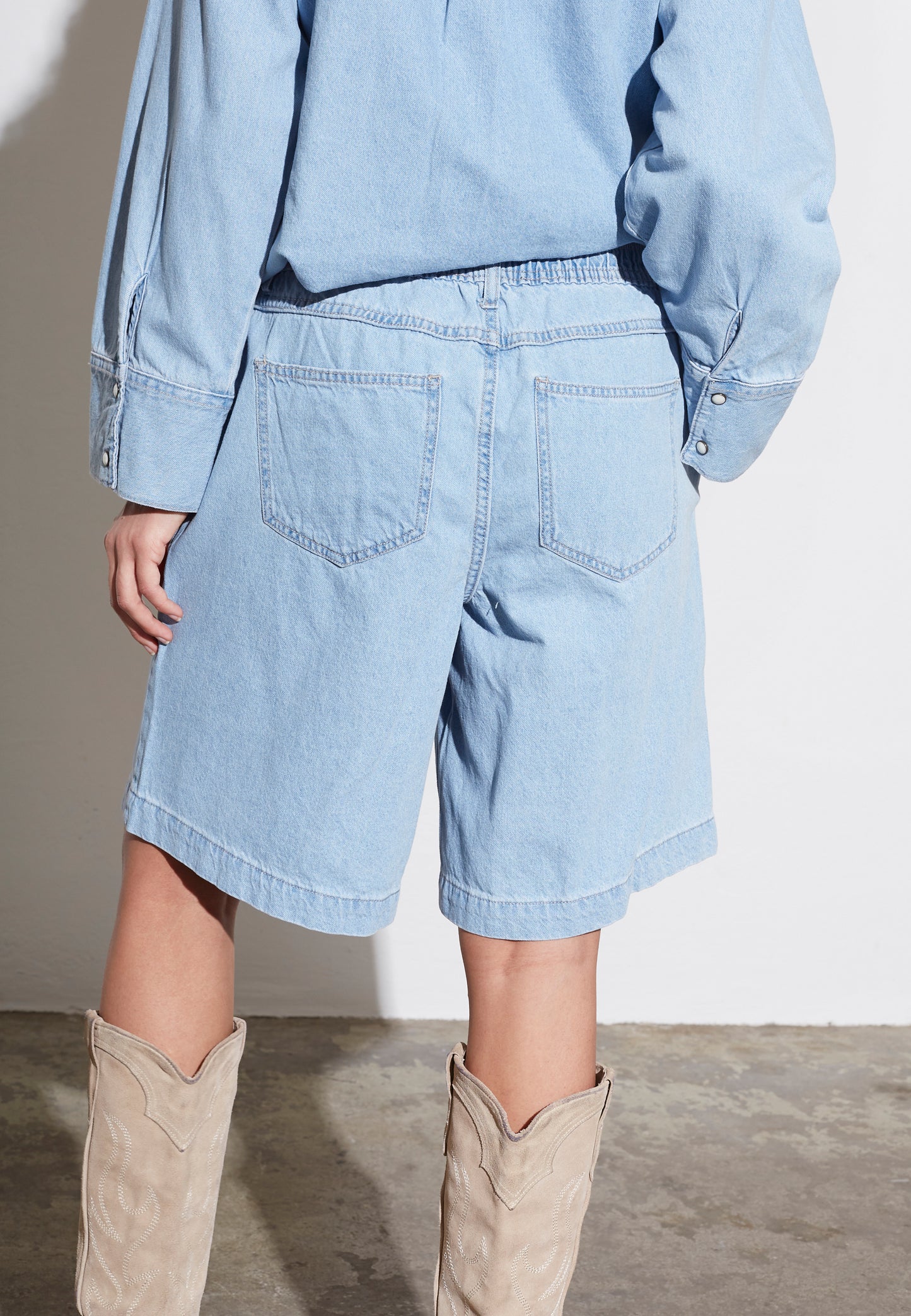 SP OSA-Shorts - light blue wash
