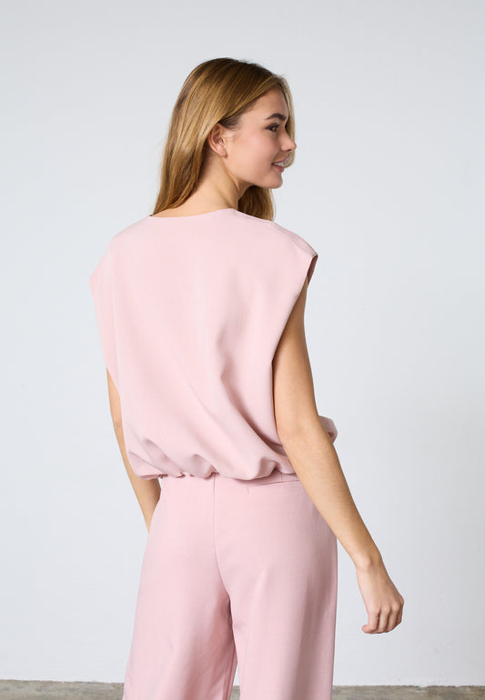 SP GARWIN-VE3 - Vest - rosa m/lommer