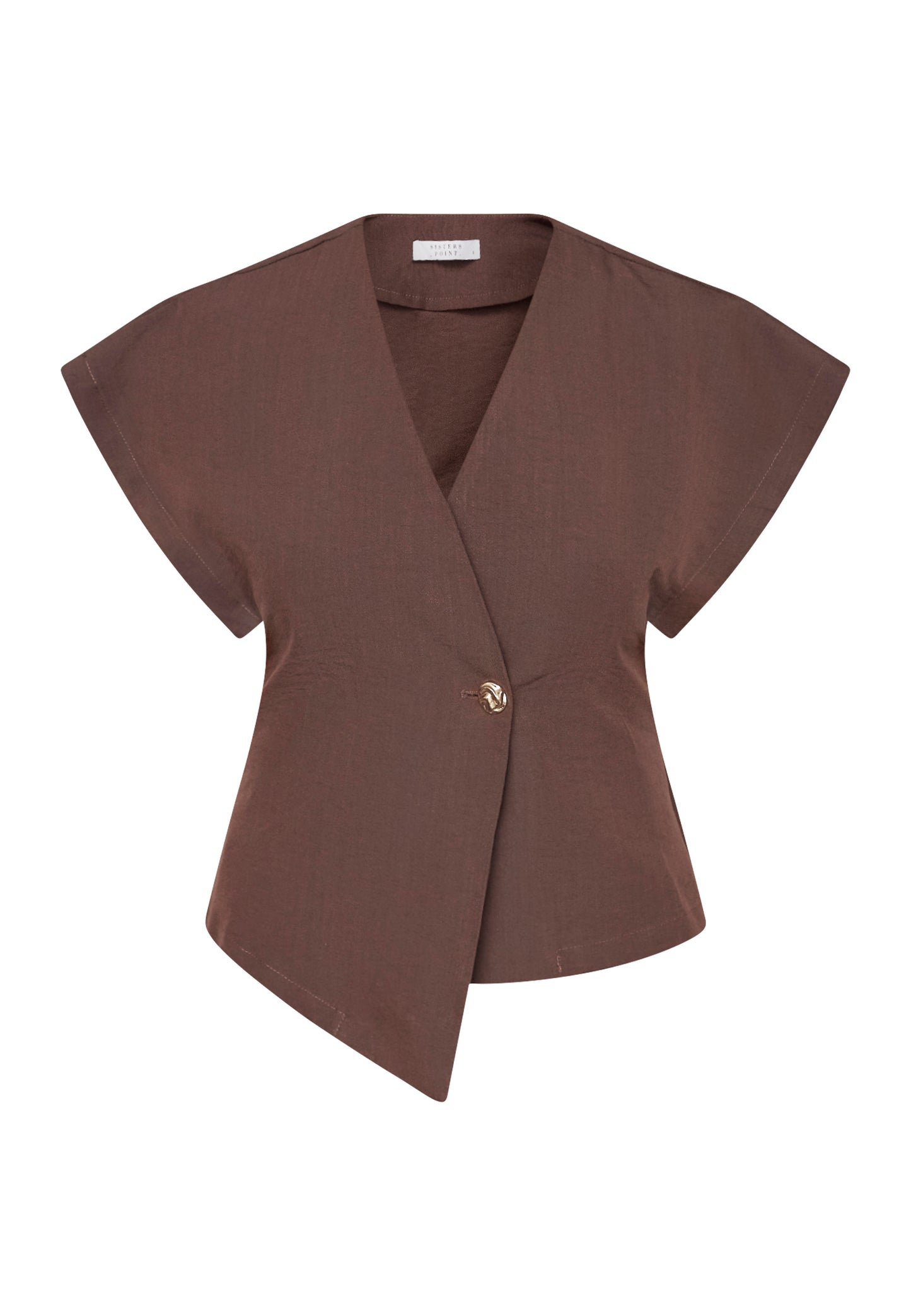 SP GEVELA vest - brown