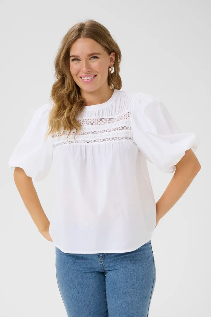 KA Nancy blouse - hvid
