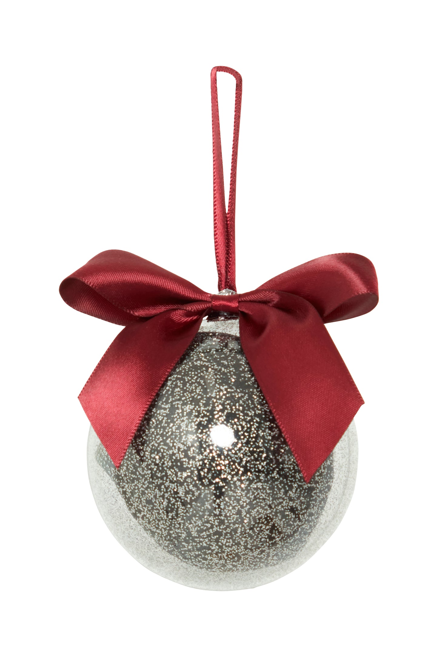 IC Glitter strømper i julekugle - sort