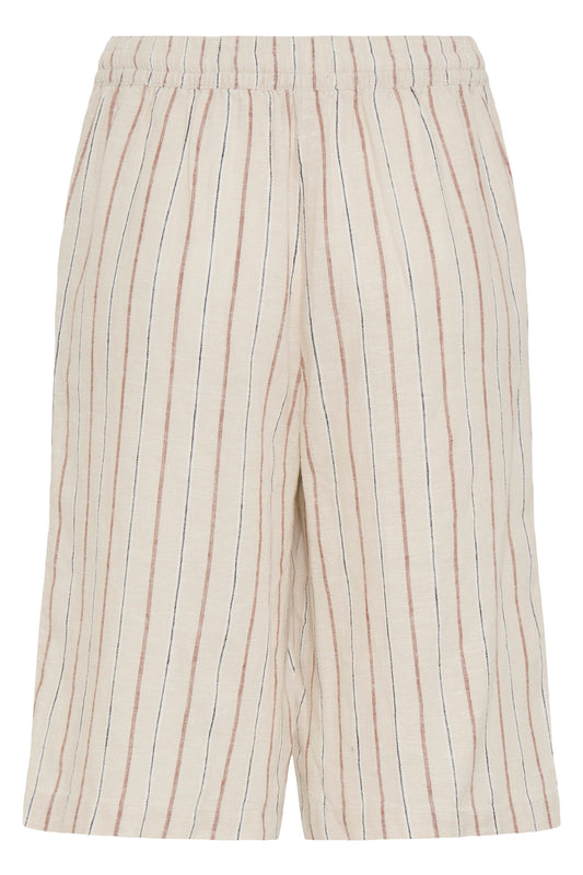 IC LINNO SHO2 - Shorts - strib hør