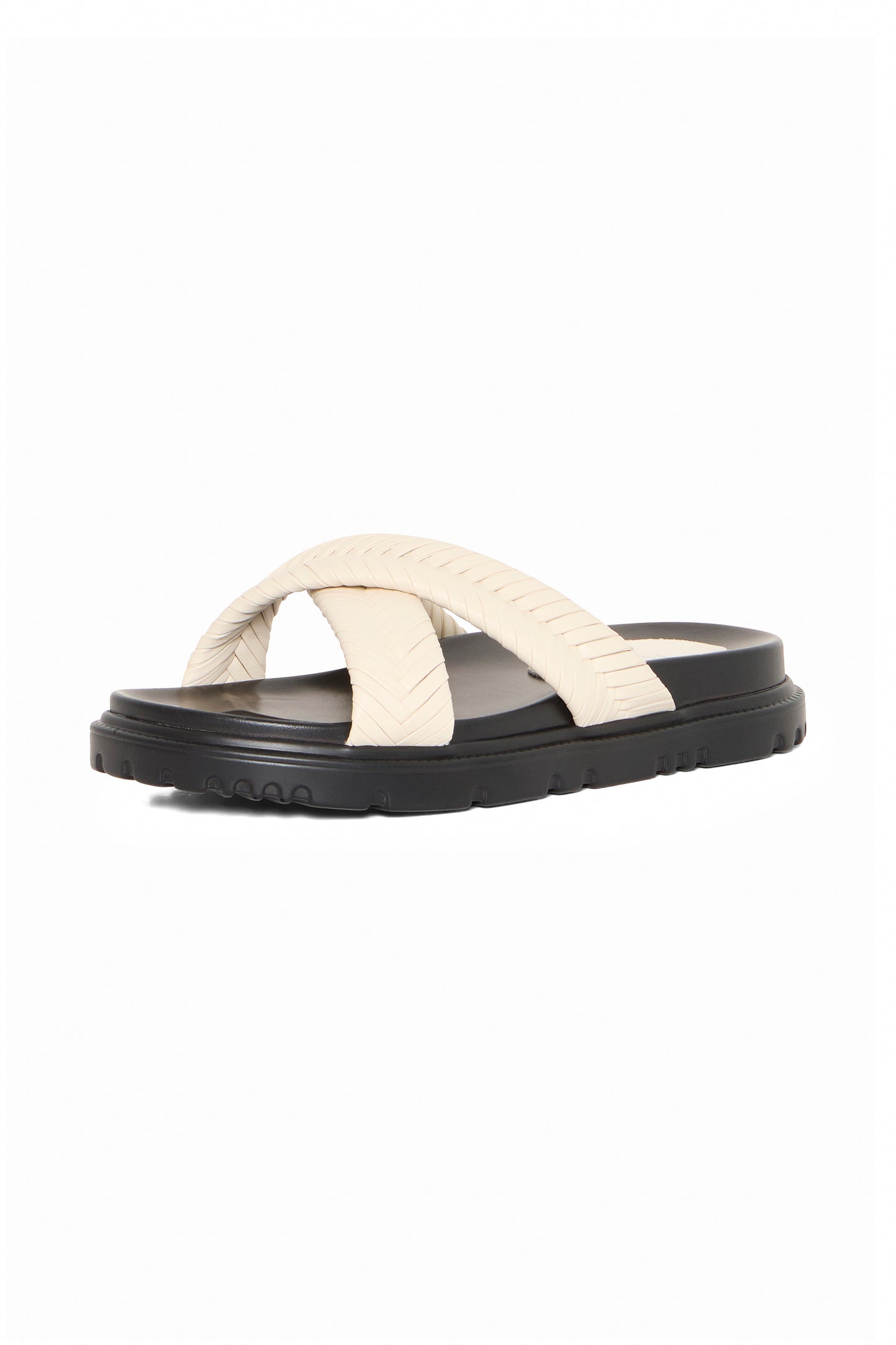 IC Trille sandaler hvid m/sort bund