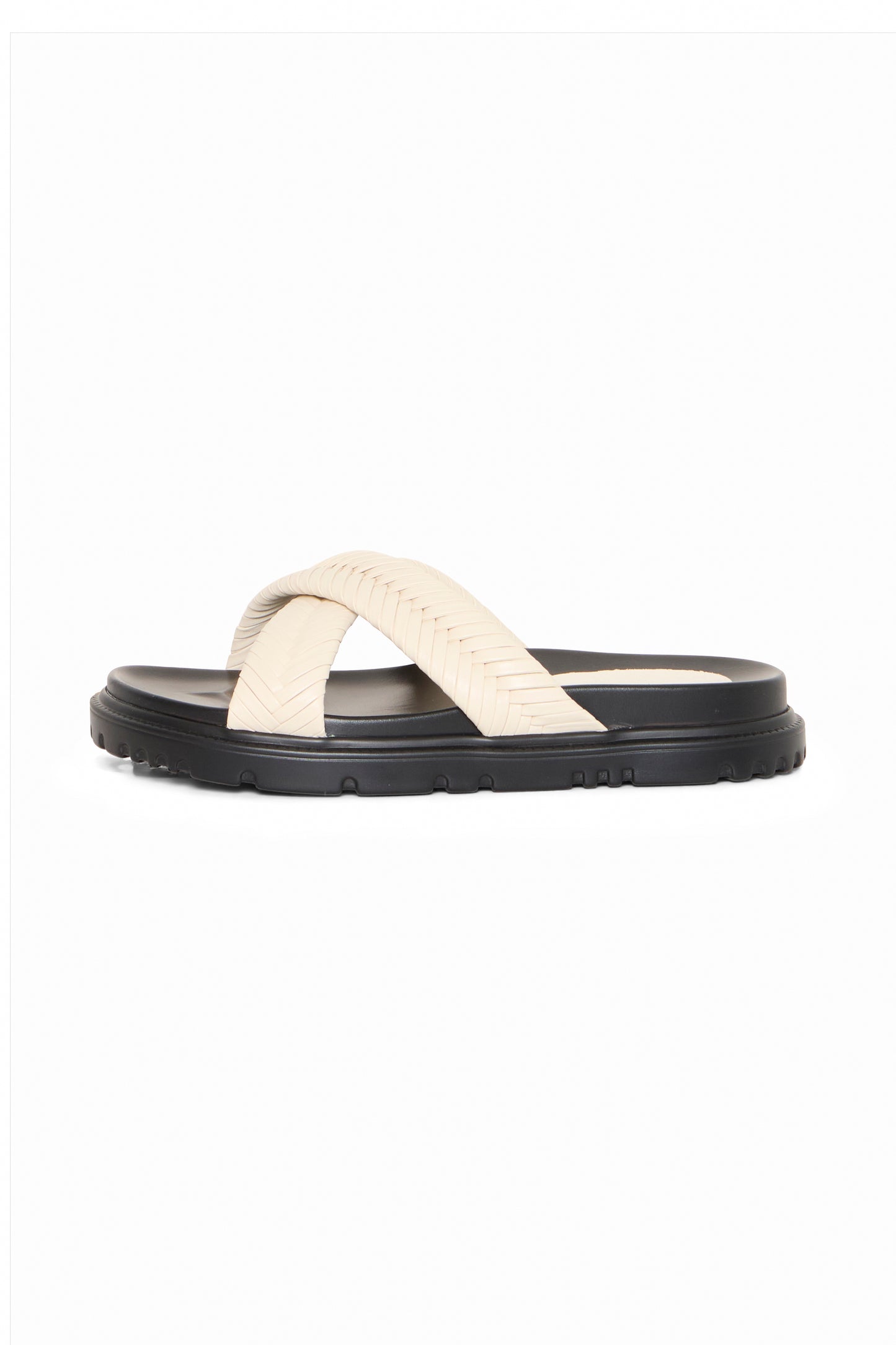 IC Trille sandaler hvid m/sort bund