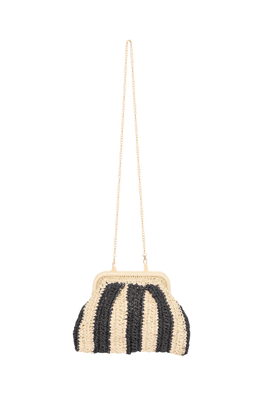 IC Lysara Clutch bag - sort/hvid