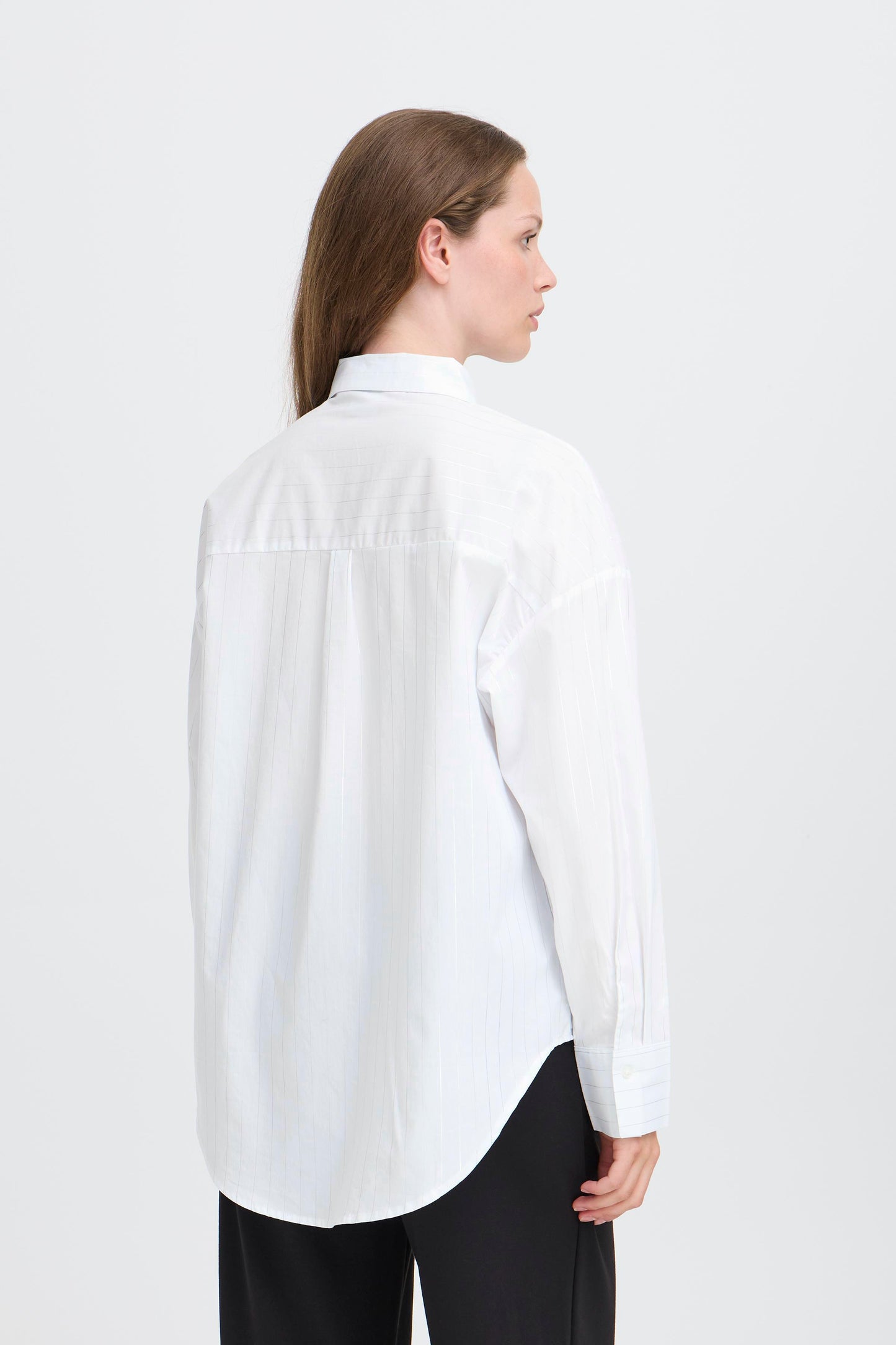 IC Kassy lurex shirt - hvid