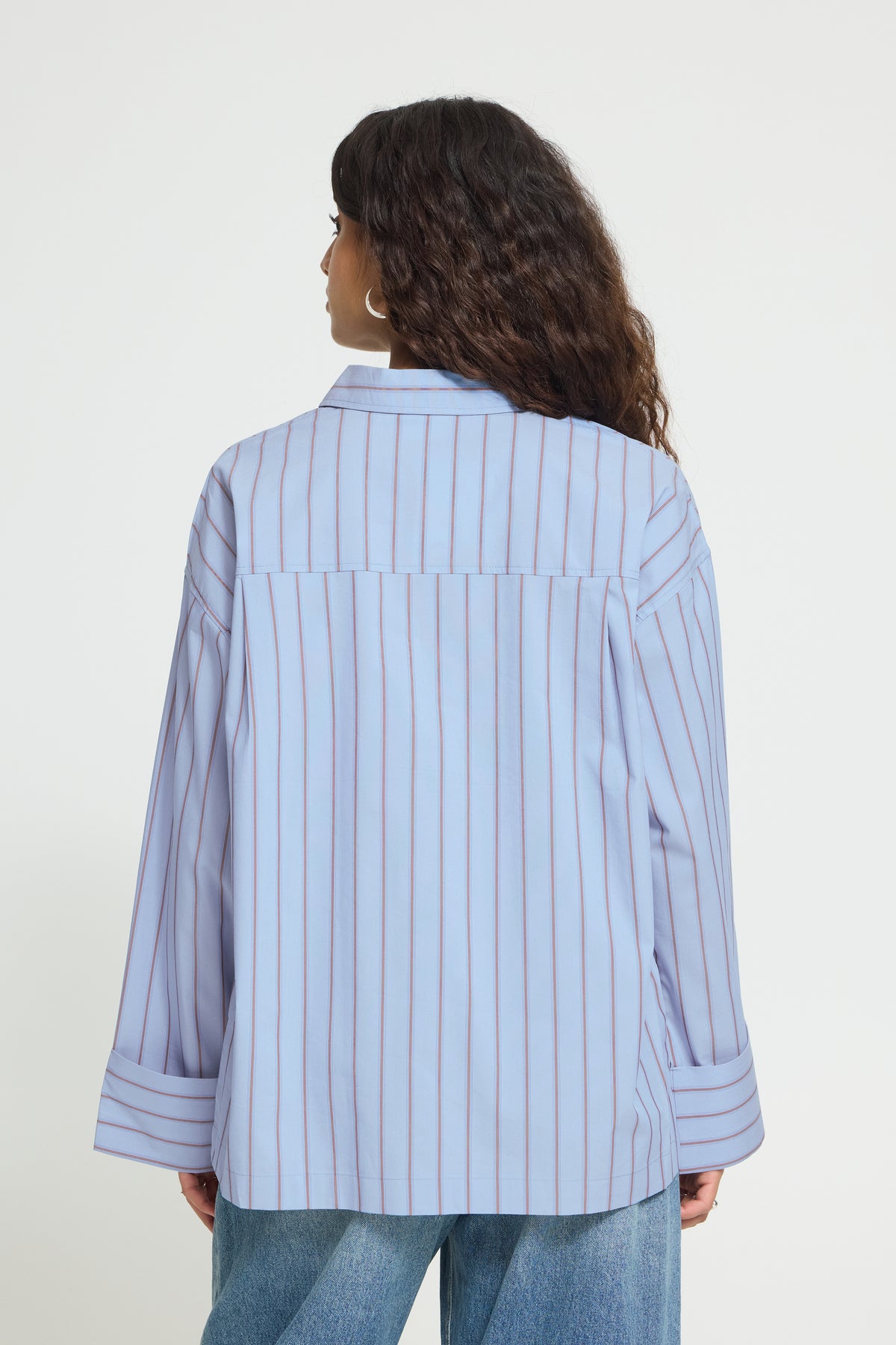 IC LULAO Shirt - blå m/striber