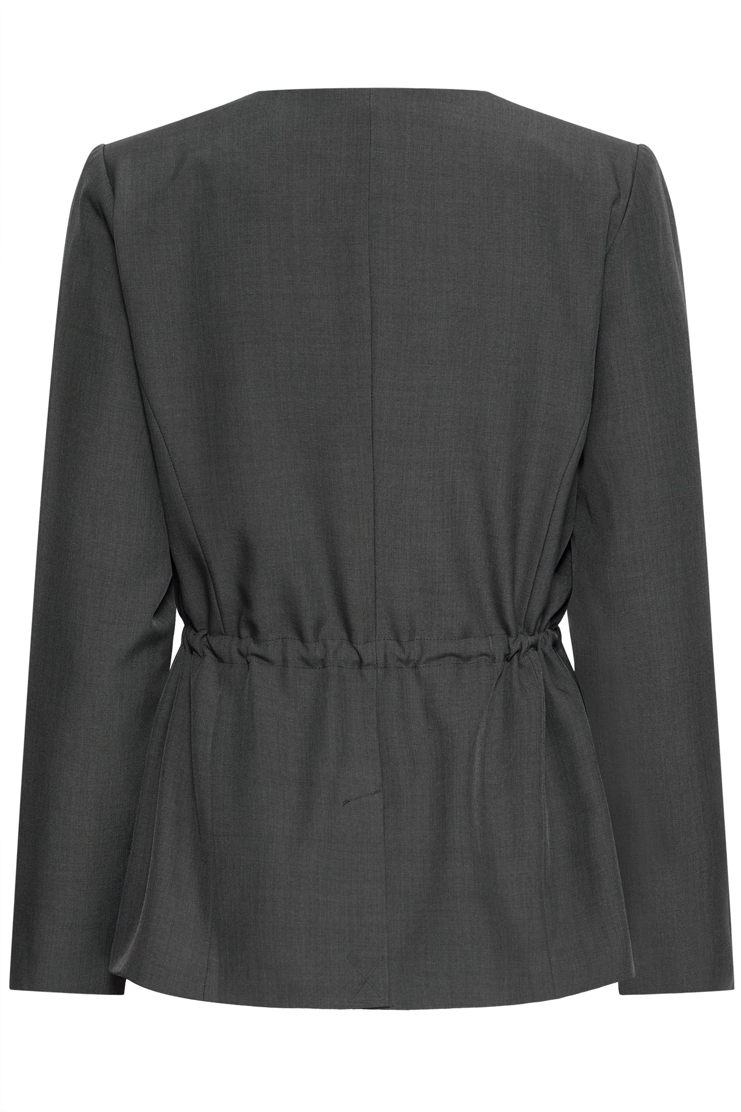 IC Fava Blazer - dark grey melange