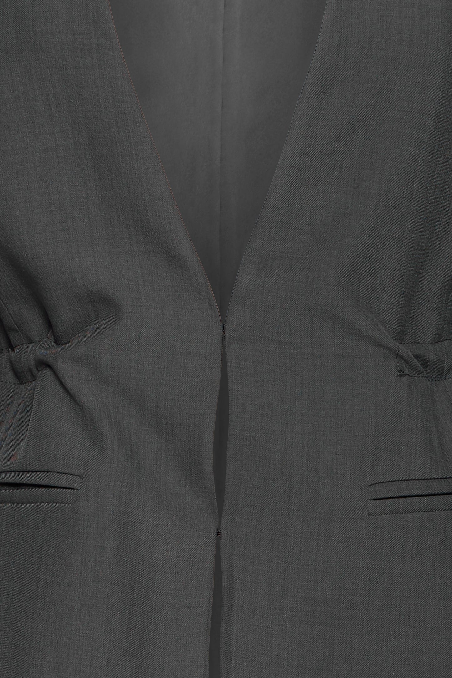 IC Fava Blazer - dark grey melange