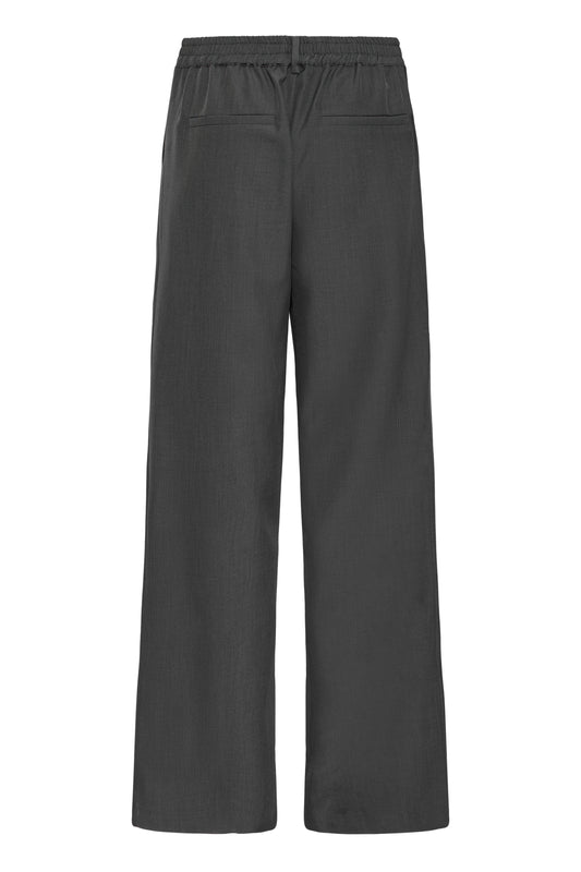 IC Fava Pants - dark grey melange