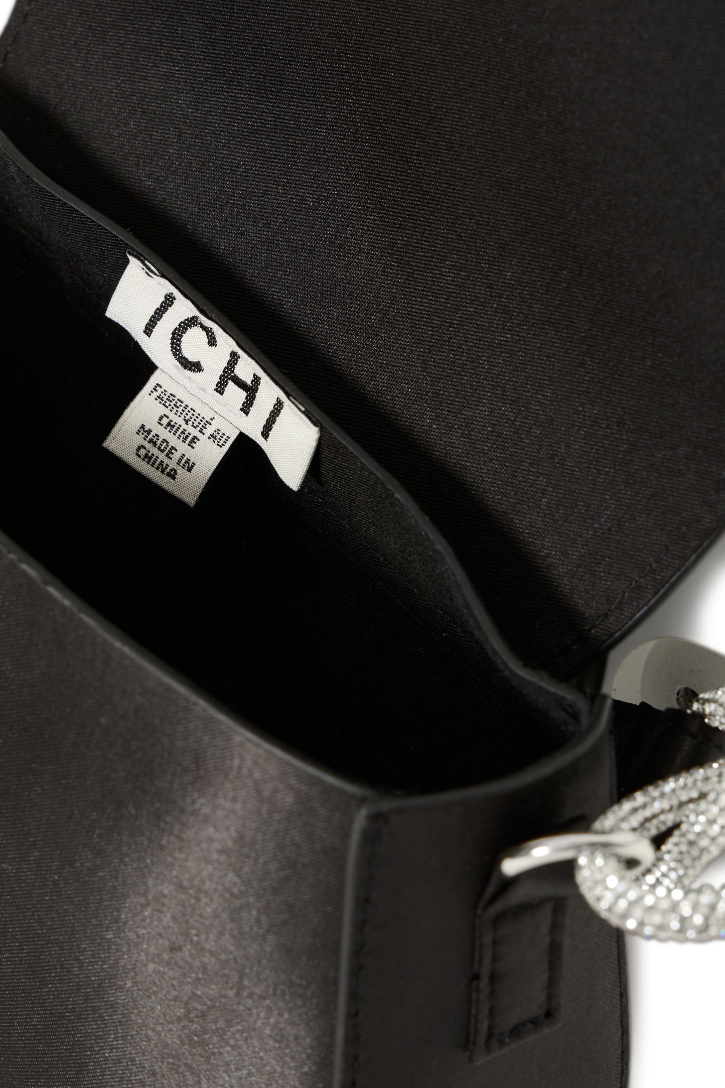 IC Bailiy Bag - blank sort m/silver detaljer