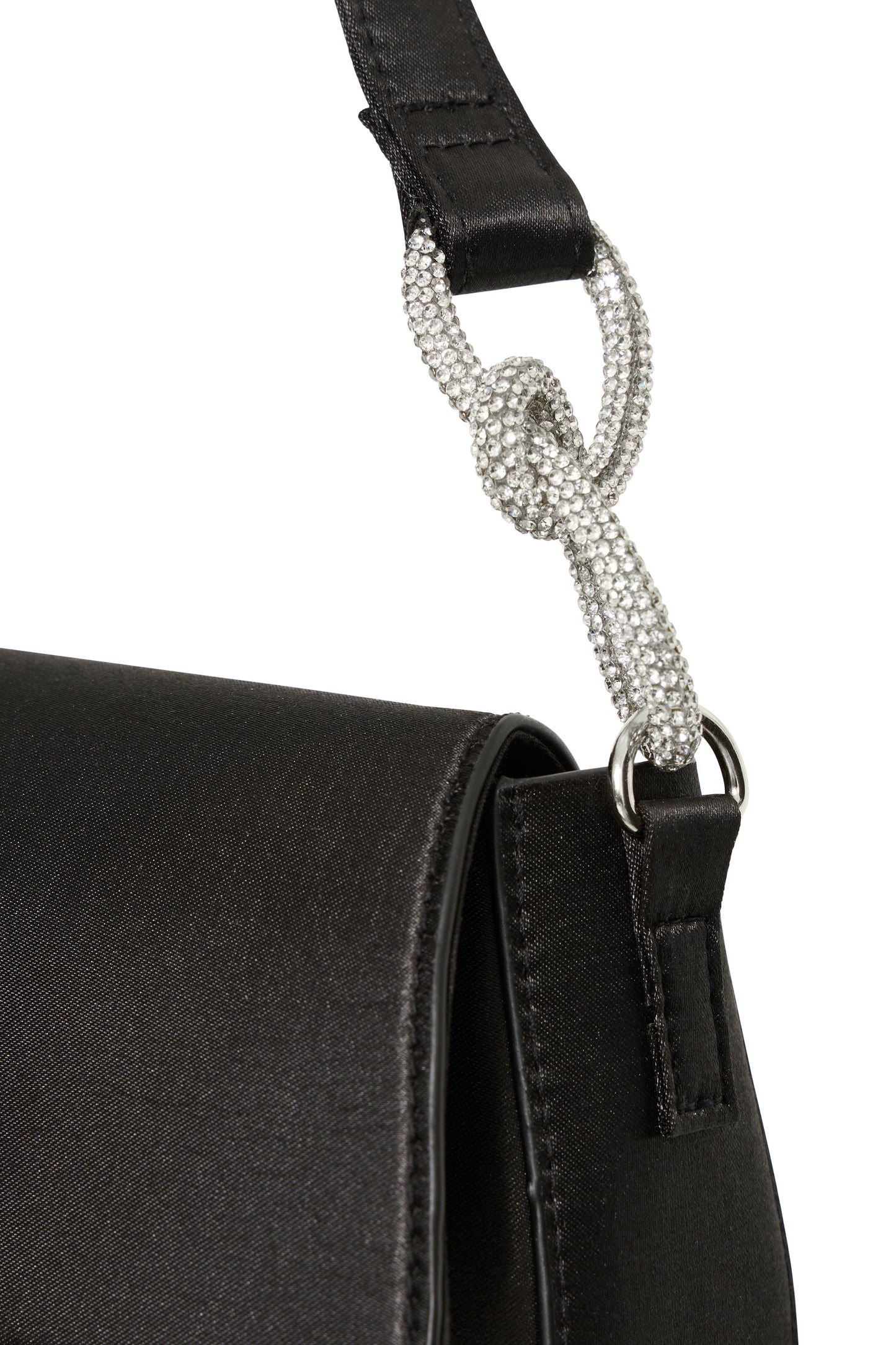IC Bailiy Bag - blank sort m/silver detaljer