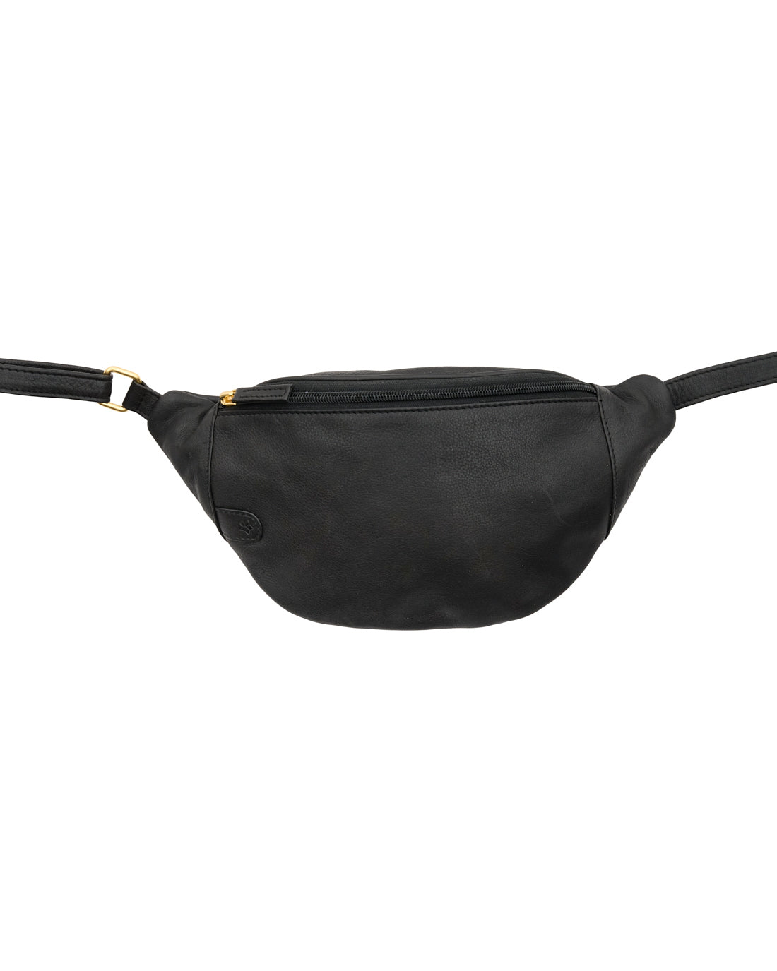 TS Misse Bumbag læder - Black/gold