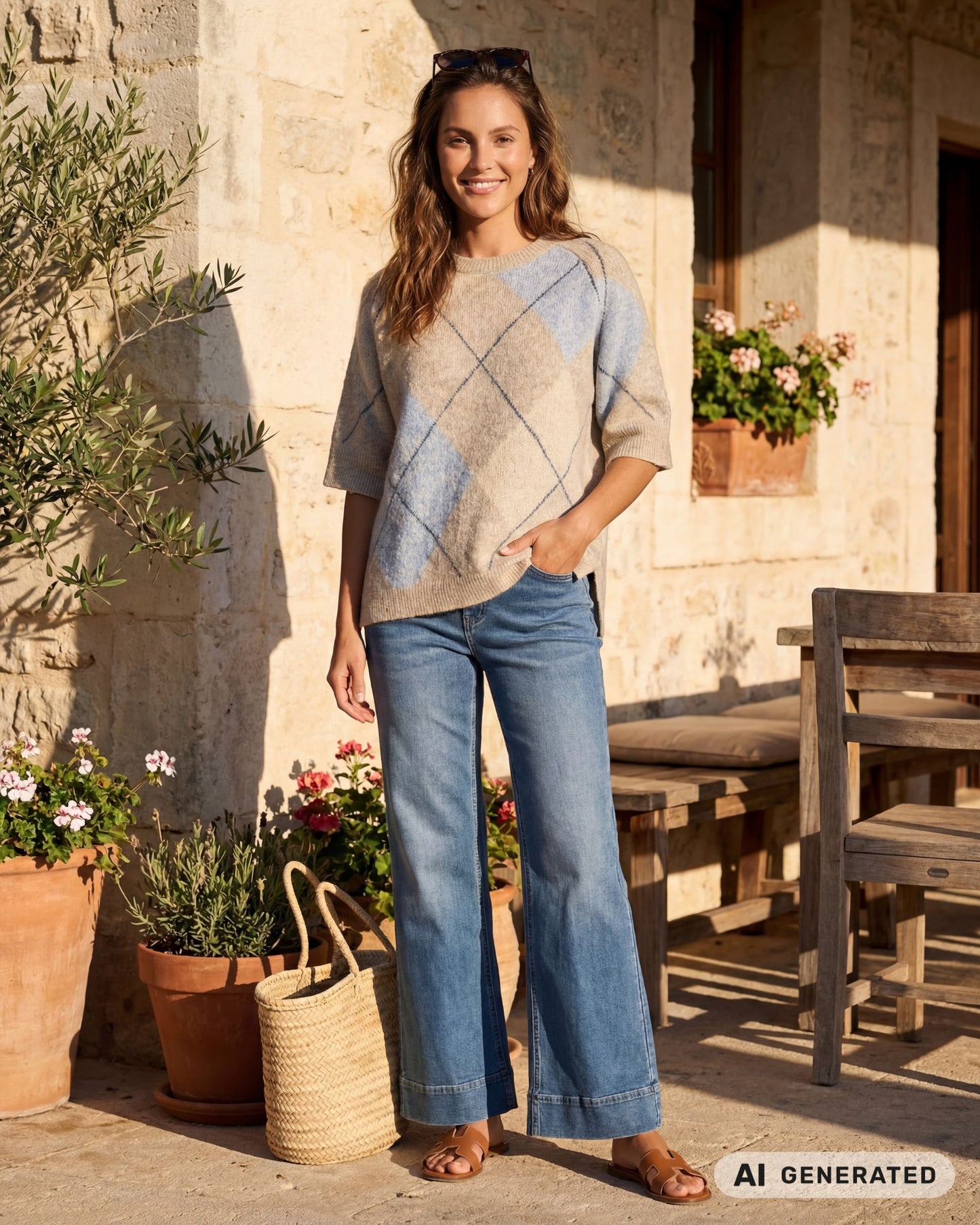 PP Jamie Knit - blue tern