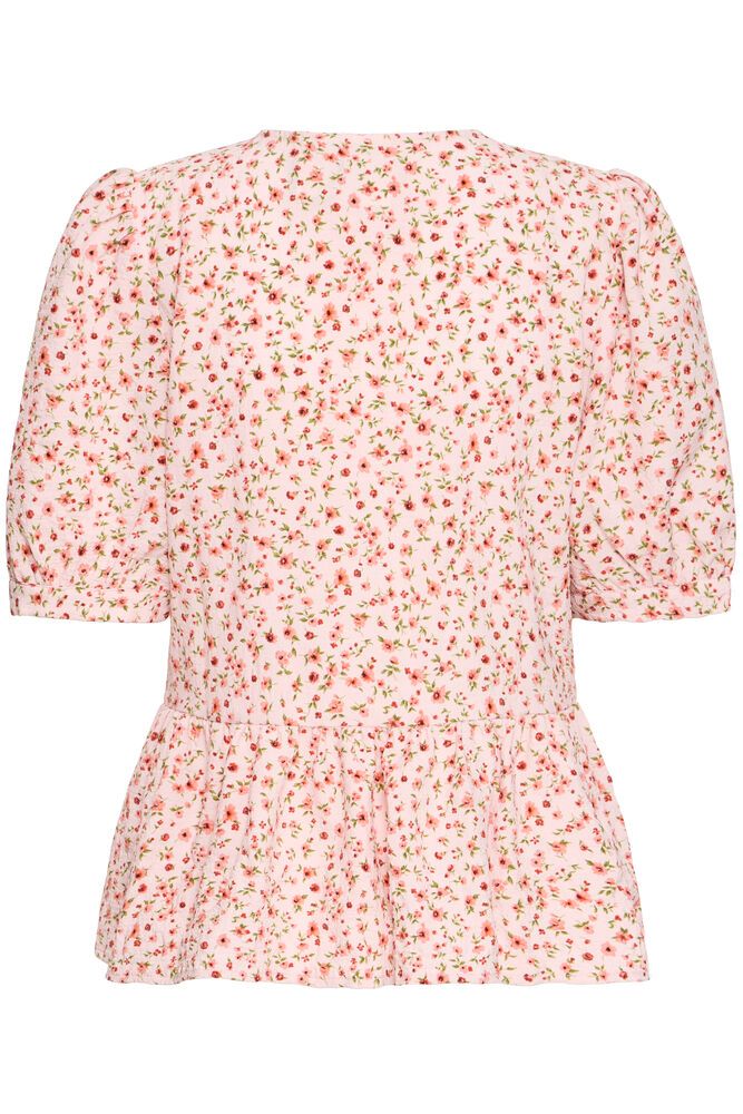 IC Kala bluse - rosa m/smukt blomsterprint