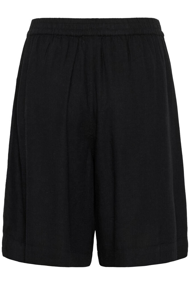 KA Milia hør Shorts - black