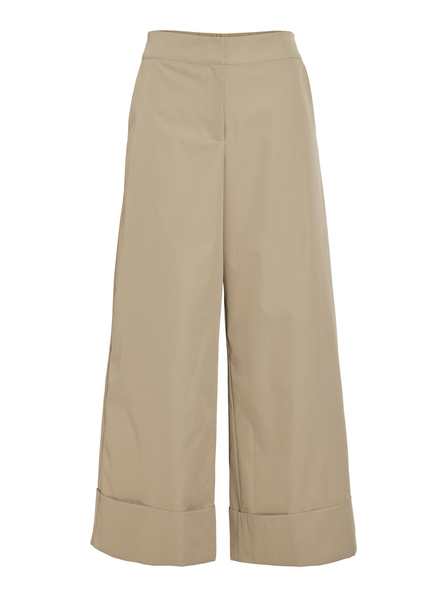 VL Visefrida 7/8 fold up pants - beige green