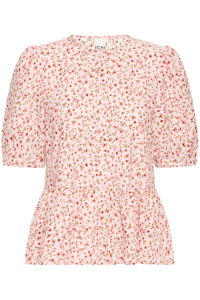 IC Kala bluse - rosa m/smukt blomsterprint