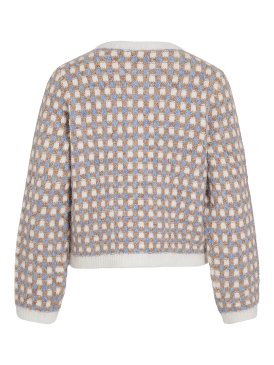 VL VIALDIS O-NECK KNIT CARDIGAN