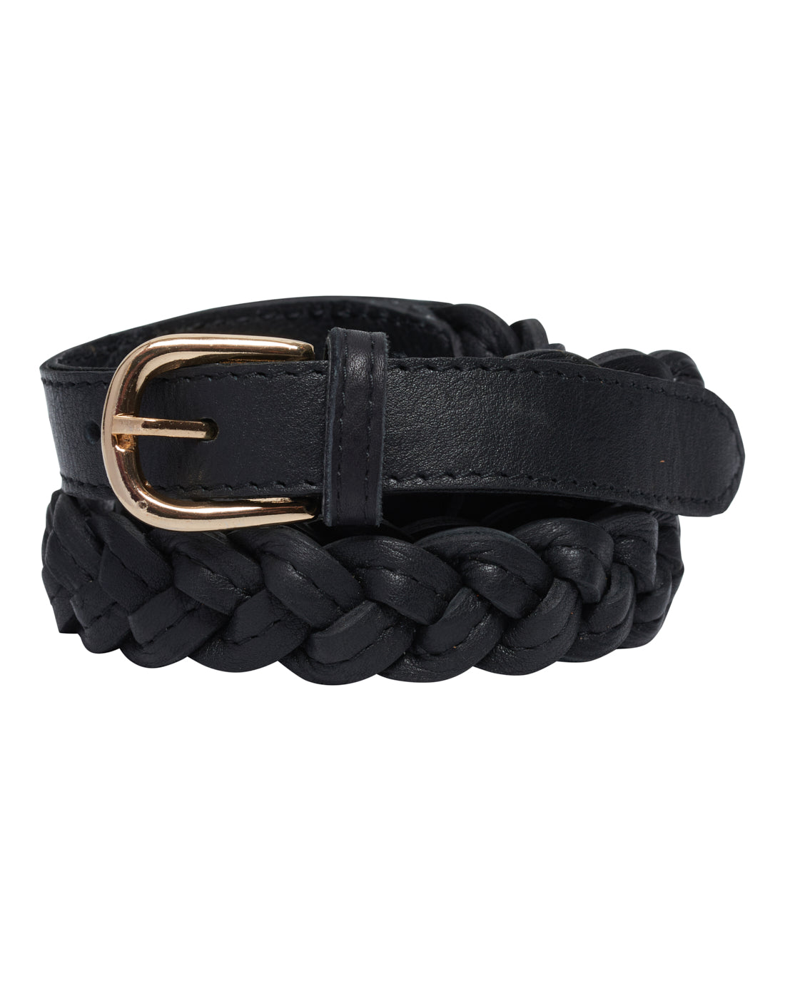 TS Braited Belt - black-gold