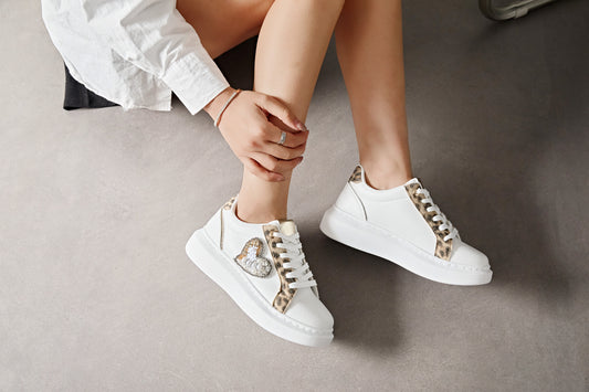 ER Sneakers - hvid med leo