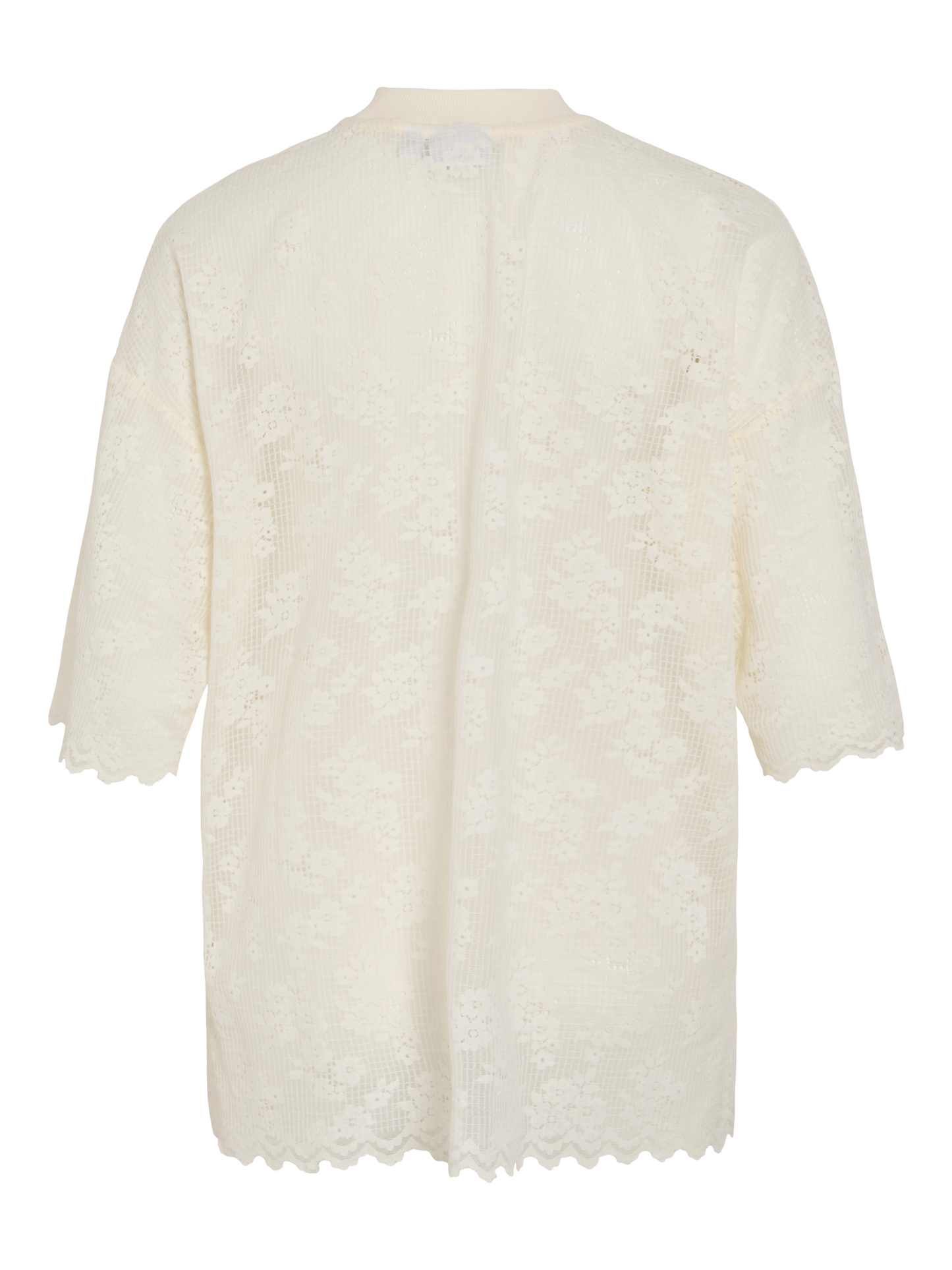 VL Vikolo 3/4 lace T-shirt - beige